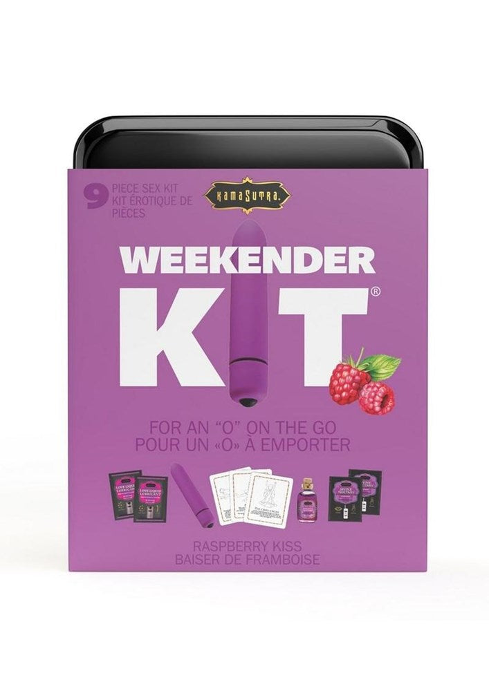 Kama Sutra Weekender Massage Oils & Vibrator Set 12 Prepack - Sex Kits