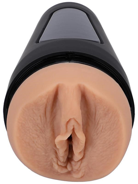 Main Squeeze Chantal Danielle Uniquely Textured ULTRASKYN Masturbator Vanilla - Masturbators and Strokers