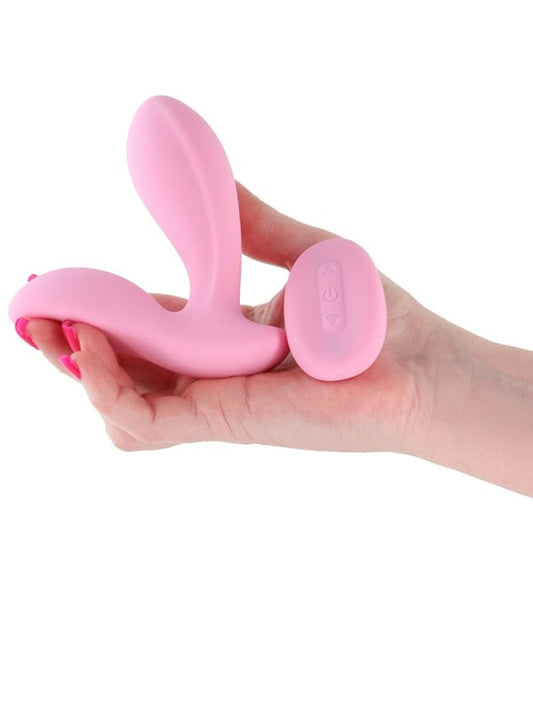 NS Novelties Secrets Rain Prostate Massager Coral - Prostate Toys