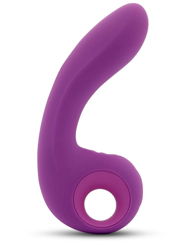 Nu Sensuelle Raine Nubii G Spot Vibrator With Tapper Purple - G-Spot Vibrators