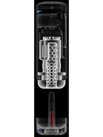 PDX Elite Milk Me Hotter Vibrating Male Masturbator Black - Masturbators and Strokers