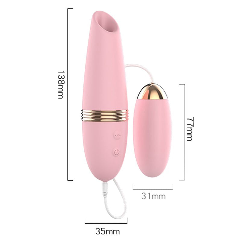 Lilo 6 Functions Magic Sucker Clitoris Vibrator - - Clit Ticklers and Pulsators