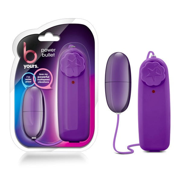 Blush Novelties B Yours 5.3 cm Multi Speed Power Bullet Vibrator - Bullet Vibrators