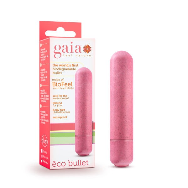 Blush Novelties Gaia Eco Bullet Vibrator - - Bullet Vibrators