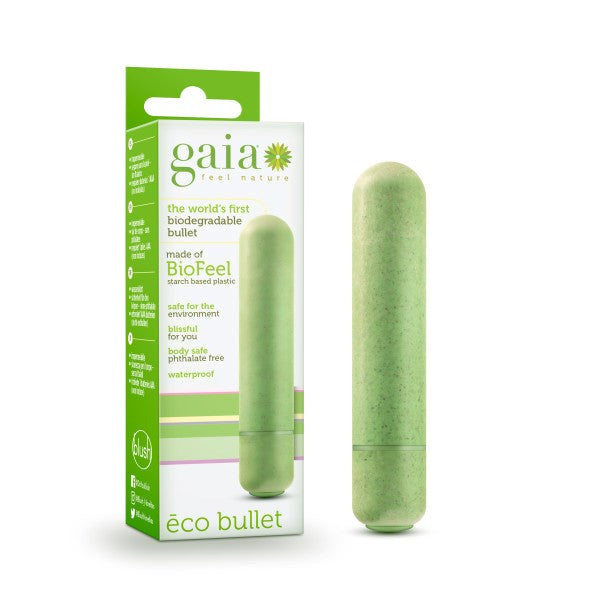 Blush Novelties Gaia Eco Bullet Vibrator - - Bullet Vibrators