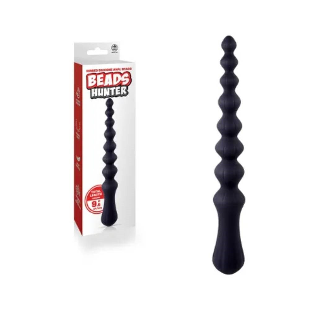 Excellent Power Beads Hunter Silicone Anal Beads - - Anal Beads and Balls