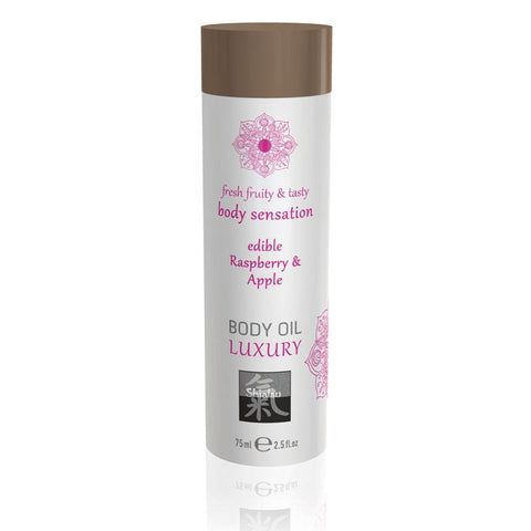 Hot Production SHIATSU Luxury Edible Body Massage Oil 75 ml - Massage Oils and Lubricants