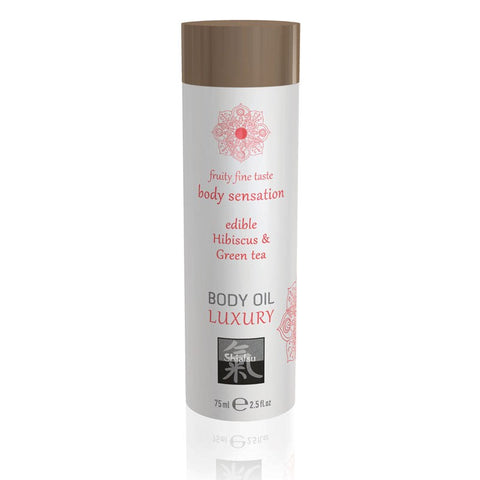 Hot Production SHIATSU Luxury Edible Body Massage Oil 75 ml - Massage Oils and Lubricants