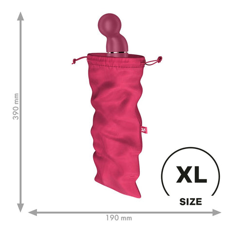 Satisfyer Treasure Adult Toy Storage Bag Pink - Vibrator Accessories