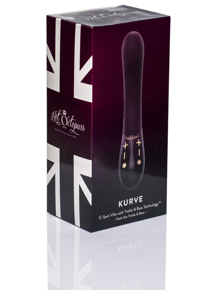Hot Octopuss Kurve Waterproof Silicone G Spot Vibrator - G-Spot Vibrators