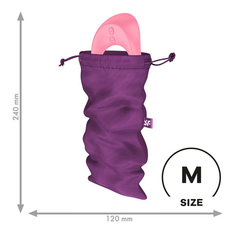 Satisfyer Treasure Sex Toy Storage Bag Violet - Vibrator Accessories