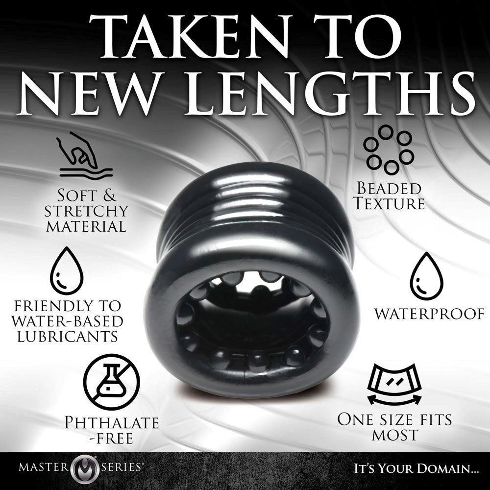 XR Brands Master Series Ball Stack Male Ball Stretcher - Ball Stretchers and Crushers