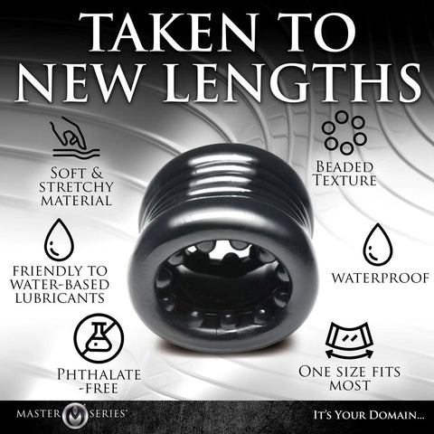 XR Brands Master Series Ball Stack Male Ball Stretcher - Ball Stretchers and Crushers