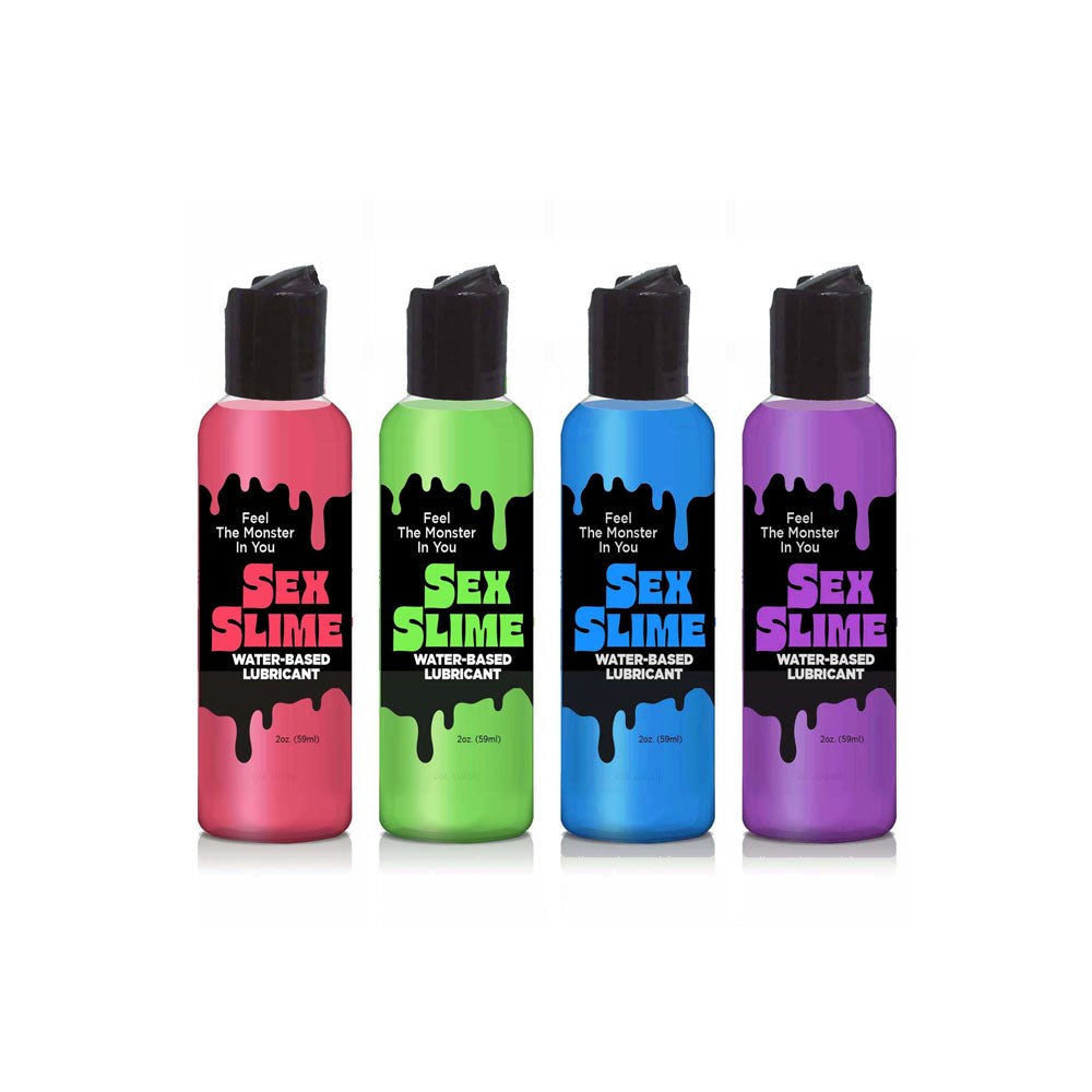 Little Genie Sex Slime Water Based Adult Lubricant Purple - Water Based Lubes