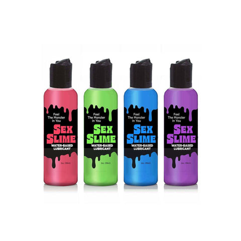 Little Genie Sex Slime Water Based Adult Lubricant Purple - Water Based Lubes