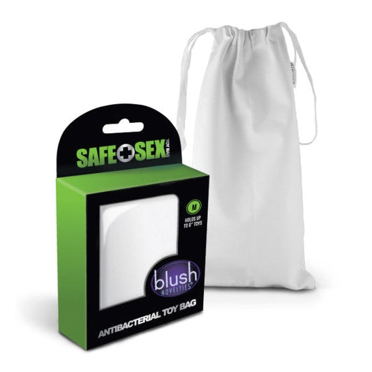 Blush Novelties Safe Sex Antibacterial Toy Storage Bag Medium - Vibrator Accessories