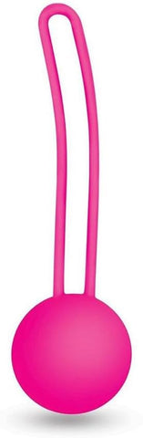 Bodywand Squeeze Single Ball Kegel Toner Pink - Love Eggs and Kegel Exercisers