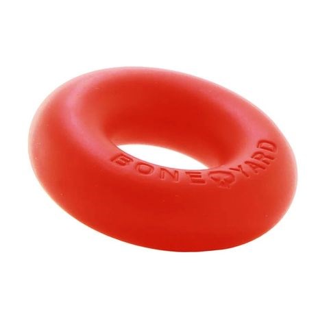 C1R Releasing Boneyard Ultimate Stretchy Silicone Cock Ring Red - Stretchy Cock Rings