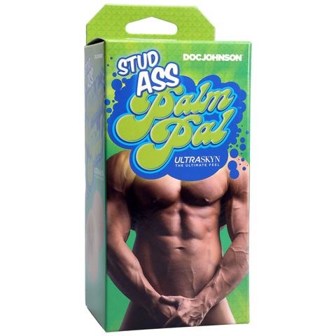 Doc Johnson Palm Pal Stud Ass UltraSkyn Male Stroker Flesh - Masturbators and Strokers