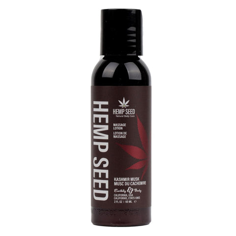 Earthly Body Hemp Seed Scented Adult Massage Lotion 59 ml - Massage Oils and Lubricants