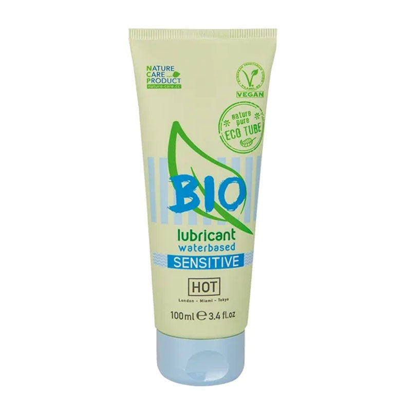 Hot Production HOT BIO Sensitive Water Based Lubricant 100ml - Water Based Lubes