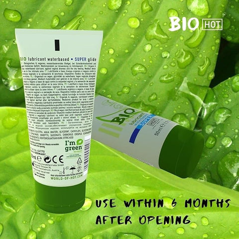 Hot Production HOT BIO Super Water Based Lubricant 100ml - Water Based Lubes