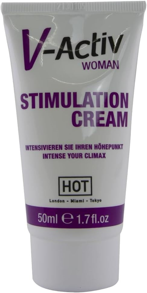 Hot Production HOT V Activ Stimulation Enhancer Cream for Women 50ml - Delay and Excite Sprays
