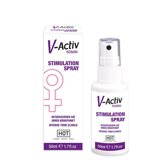 Hot Production HOT V Activ Stimulation Enhancer Spray for Women 50ml - Delay and Excite Sprays