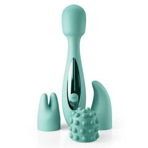JimmyJane Canna Vibrating Body Wand Massager Teal - Body Wands