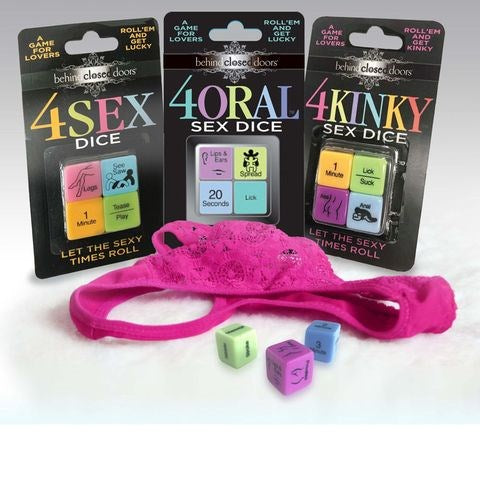 Little Genie Behind Closed Doors 4 Kinky Sex Dice Game For Couples - Sex Games, Coupons and Tricks