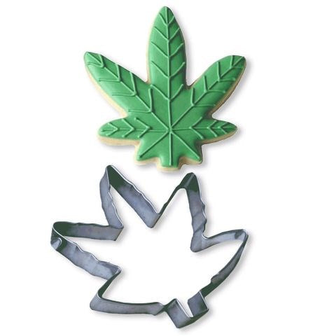 Little Genie Cannabis Metal Cookie Cutter - Party Gifts and Novelties