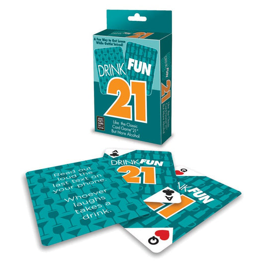 Little Genie Drink Fun 21 Adult Drinking Party Game - Sex Games, Coupons and Tricks
