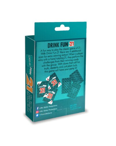 Little Genie Drink Fun 21 Adult Drinking Party Game - Sex Games, Coupons and Tricks