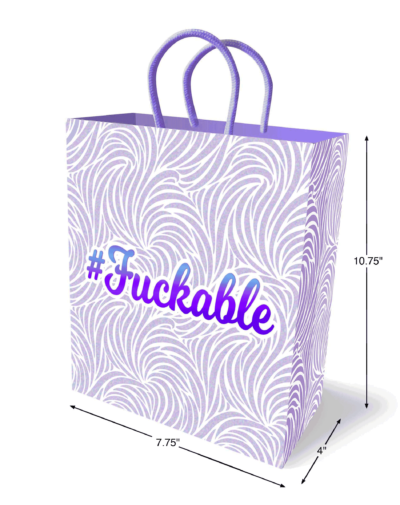 Little Genie FUCKABLE Adult Novelty Gift Bag - Party Gifts and Novelties