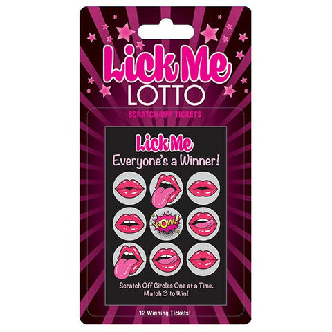 Little Genie Lick Me Lotto Naughty Scratcher - Party Gifts and Novelties