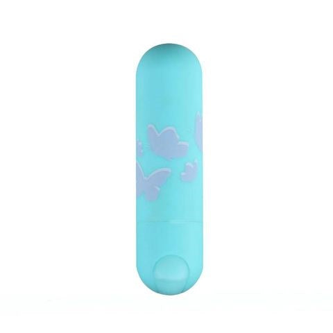 Maia Julia 10 Function USB Rechargeable Bullet Vibrator Teal - Bullet Vibrators