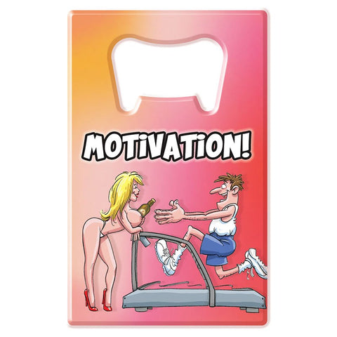 Ozze Creations Motivation Novelty Bottle Opener - Party Gifts and Novelties