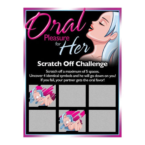Ozze Creations Sexy Scratcher Oral Pleasure For Her - Sex Games, Coupons and Tricks