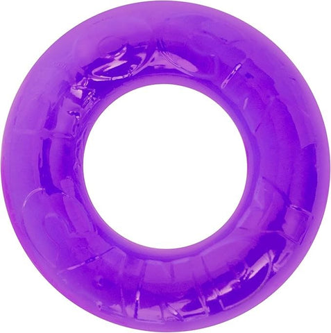 Rock Candy Gummy Stretchy Cock Rings Set Purple - Stretchy Cock Rings