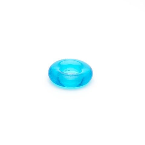 Sport Fucker Super Stretchy Rubber Cockring Ice Blue - Stretchy Cock Rings