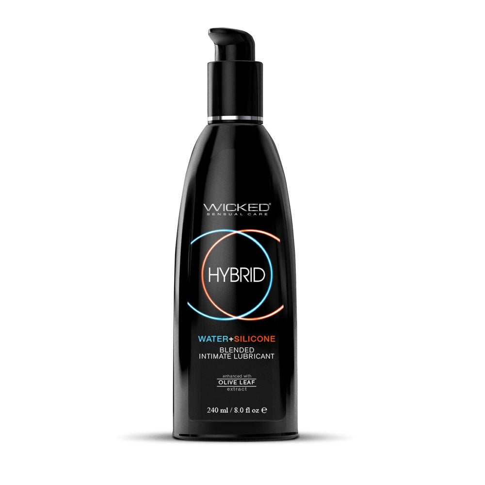 Wicked Hybrid Water & Silicone Blended Lubricant 240ml - - Massage Oils and Lubricants