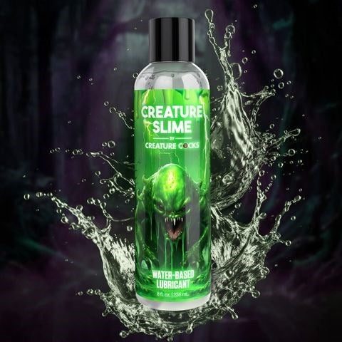 XR Brands Creature Cocks Water Based Lubricant Pump Bottle 236ml - Water Based Lubes