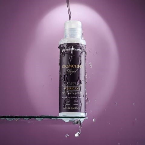 Zero Tolerance DRENCHED GLAZED Hybrid Adult Lubricant 120ml - Massage Oils and Lubricants
