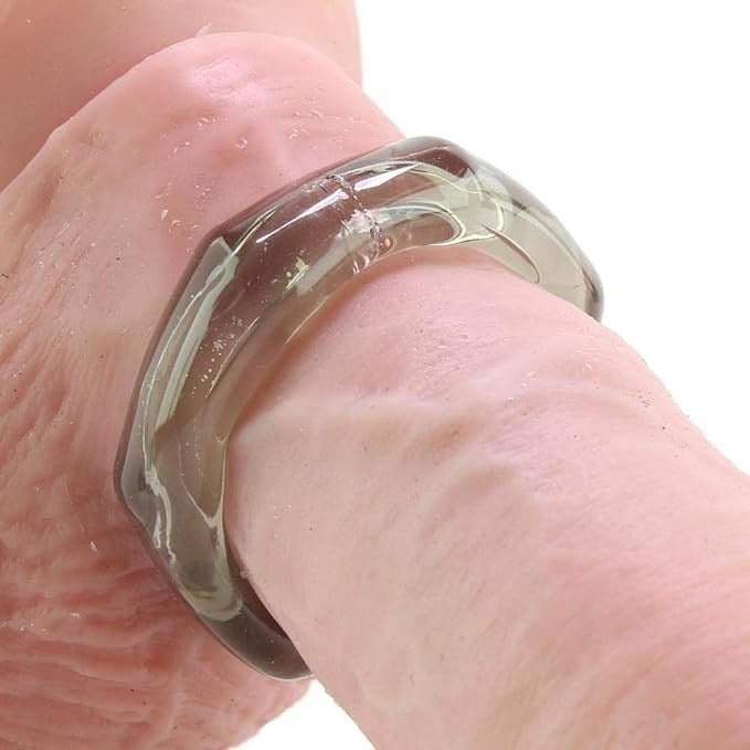 Zero Tolerance Triple Thick Cock Ring Set 3 Piece Smoke - - Cock Ring Sets