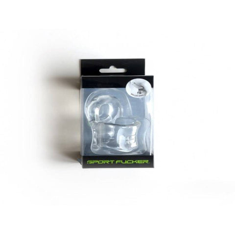 Sport Fucker TPE Baller Ring With Mens Ball Stretcher - Stretchy Cock Rings