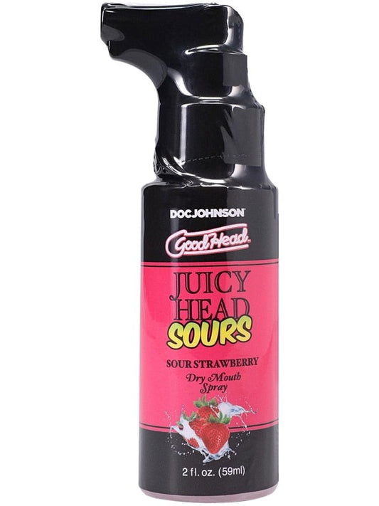 Doc Johnson GoodHead Juicy Head Sours Dry Mouth Spray - Delay and Excite Sprays