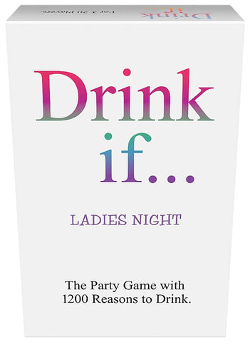 Kheper Drink If Ladies Night Adult Game - Sex Games, Coupons and Tricks