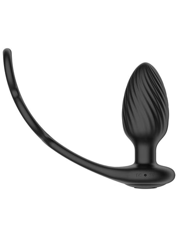 Nexus Tornado Remote Controlled Cock & Ball Ring With Vibrating Anal Plug - Butt Plugs