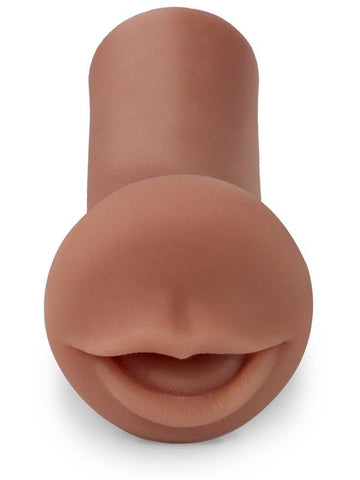 PDX Extreme Coed Cocksucker Ultra Realistic Stroker Brown - Masturbators and Strokers
