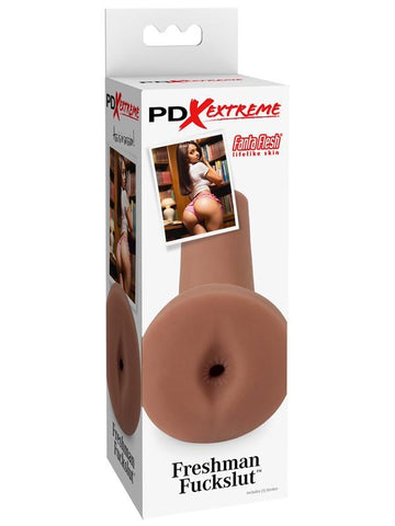 PDX Extreme Freshman Fuckslut Mens Stroker Brown - Masturbators and Strokers
